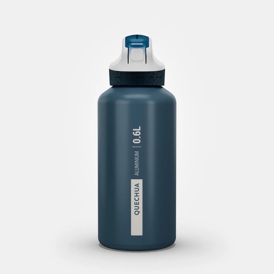 Kids’ 0.6L alu. water flask 500 with instant cap, pipette and straw, for hiking - Image 68