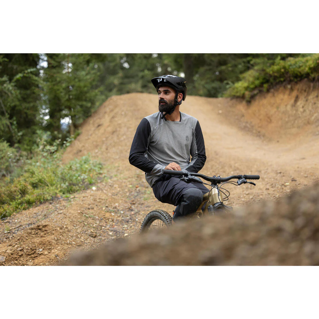 100 Long-Sleeved Breathable Cycling Jersey - Image 20