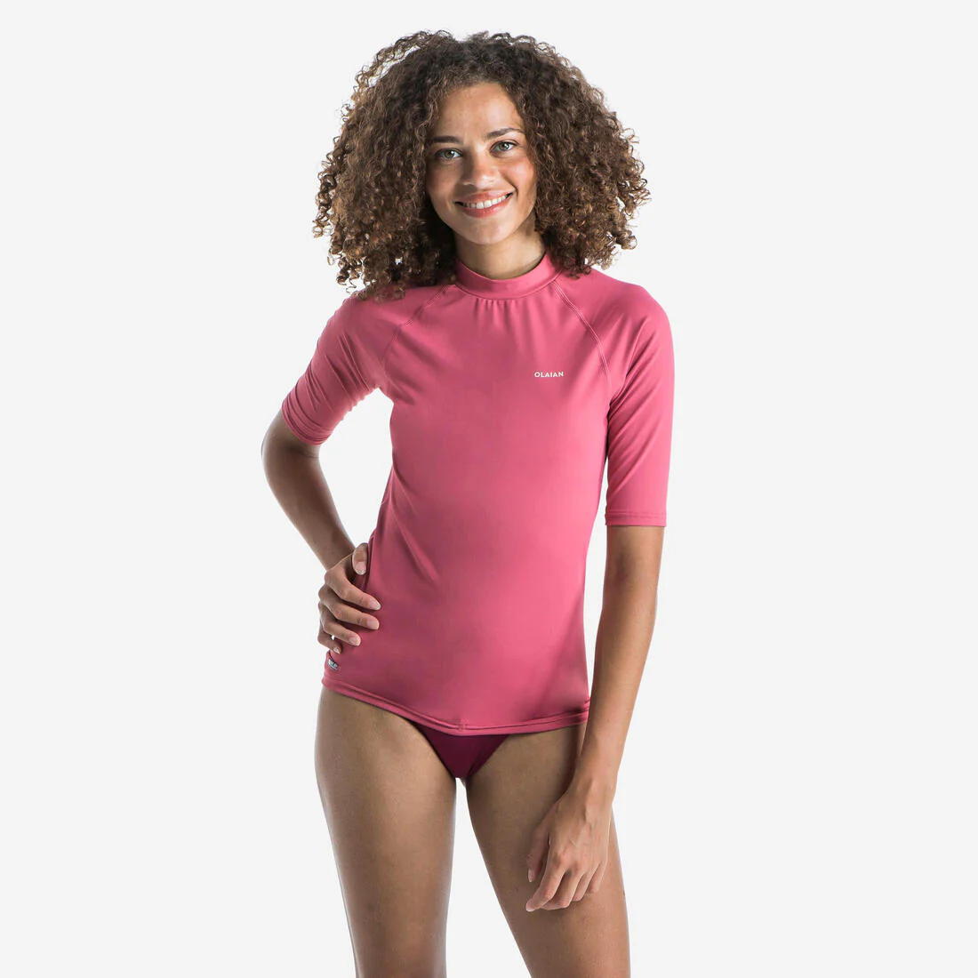 100 women’s short sleeve uv protection surfing top t-shirt - Image 3