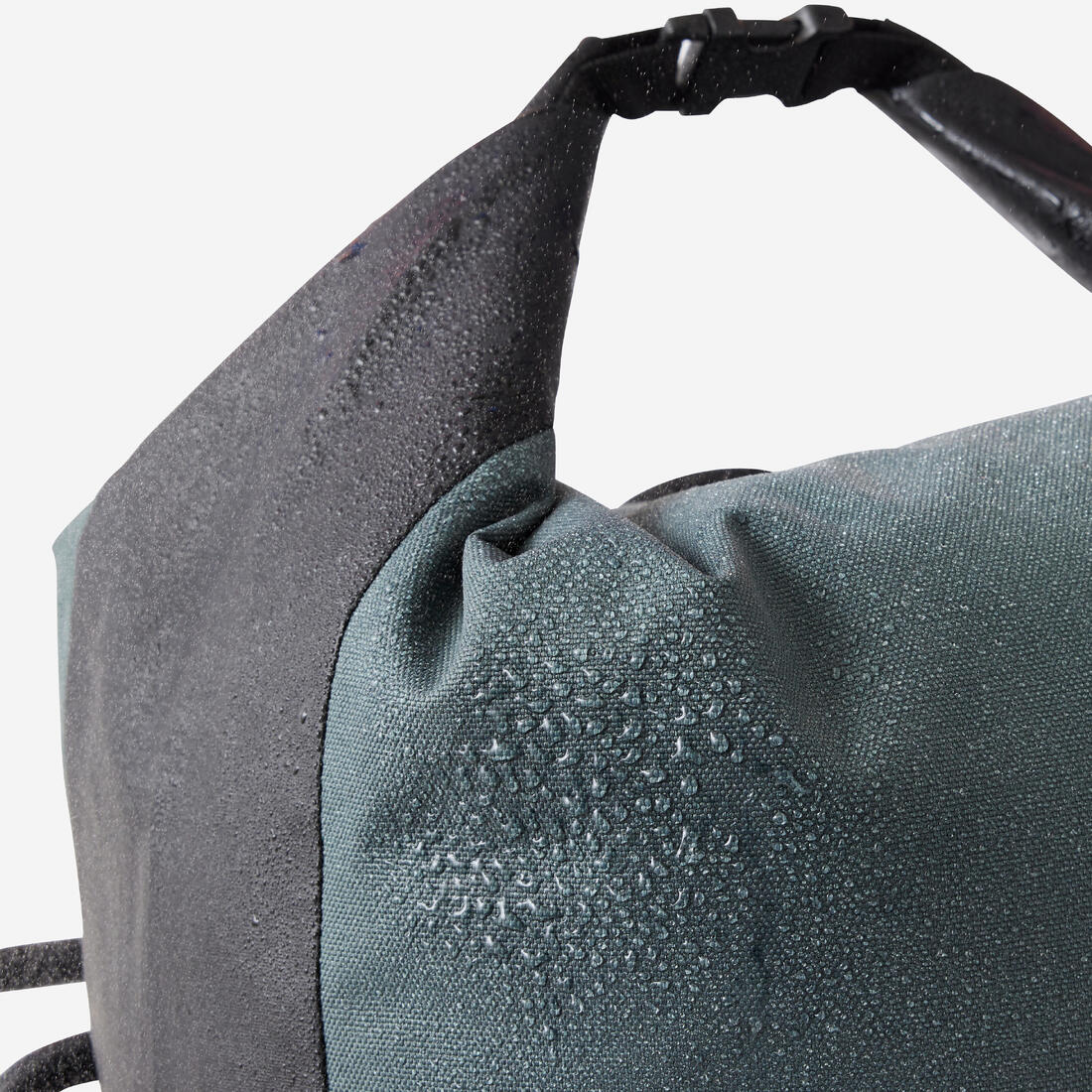 20 L Waterproof Pannier Rack Bike Bag 500 - Dark Grey - Image 6