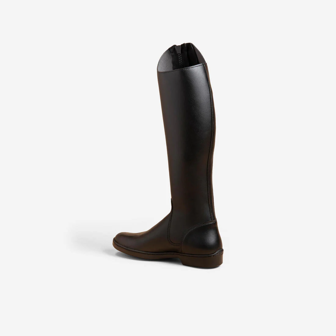 500 Adult Synthetic Horse Riding Jodhpur Boots - Black - Image 4