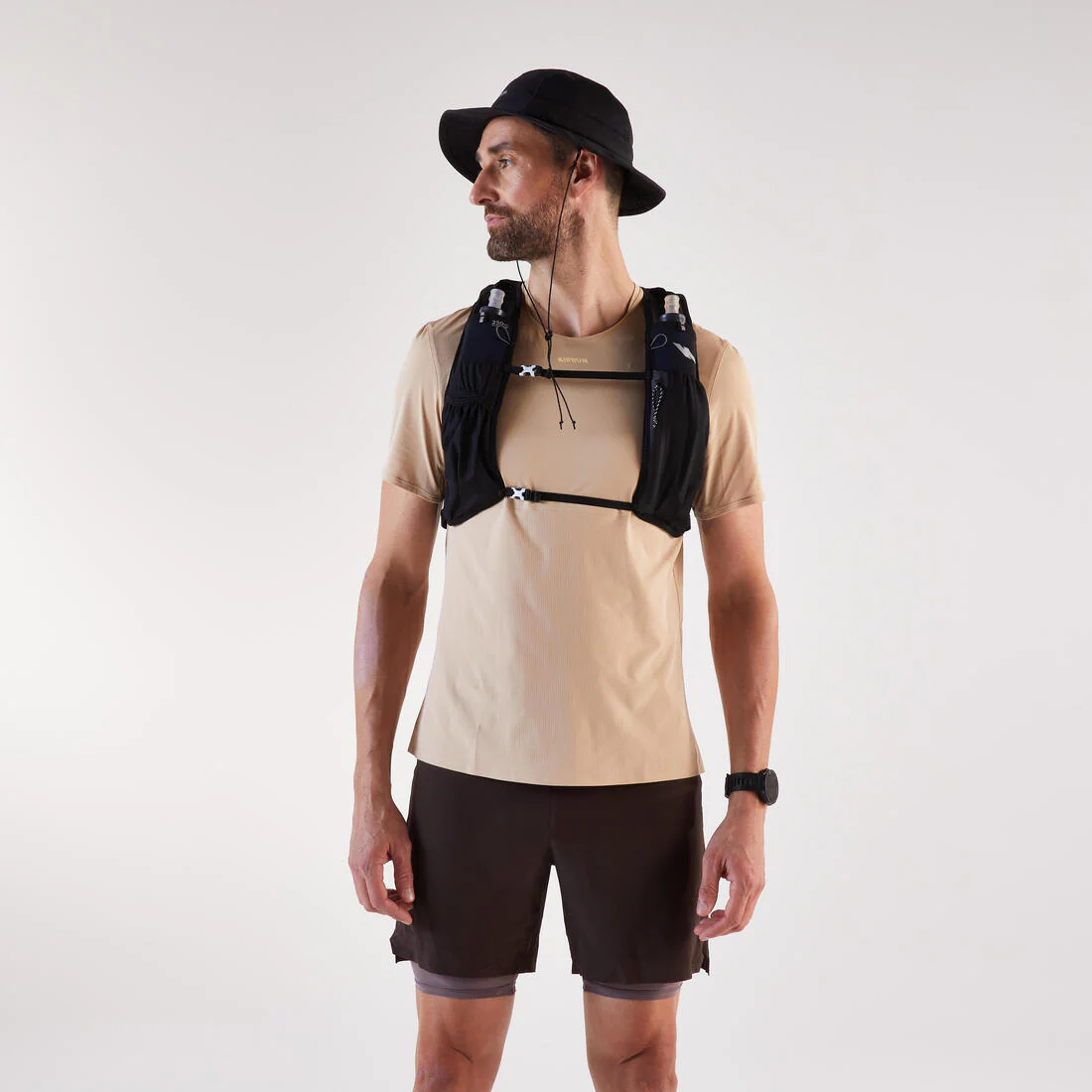 5L TRAIL RUNNING BAG - TURQUOISE - SOLD WITH 1L WATER BLADDER - Image 7