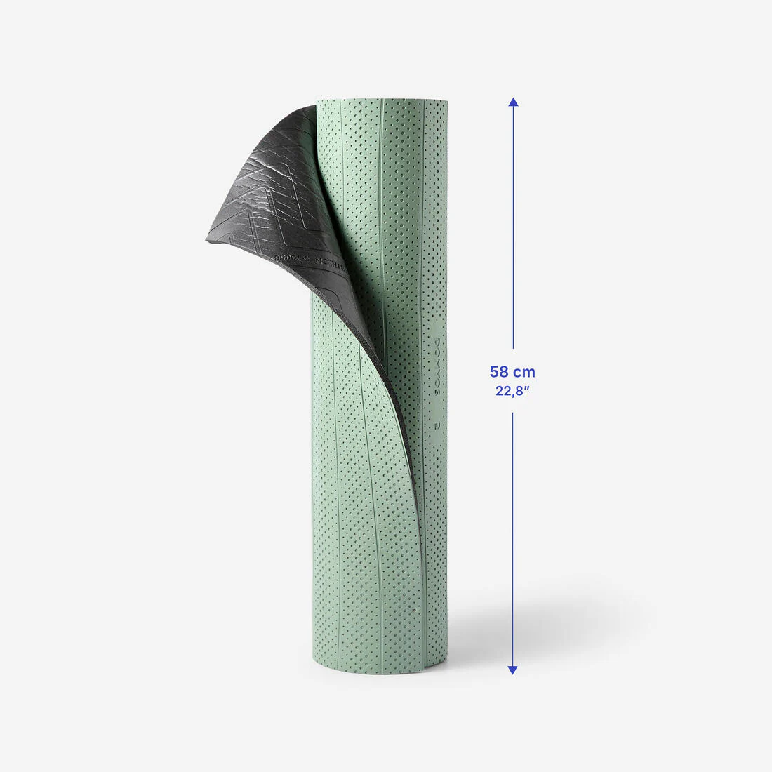7 mm Grippy and Comfortable Fitness Mat - Green - Image 4