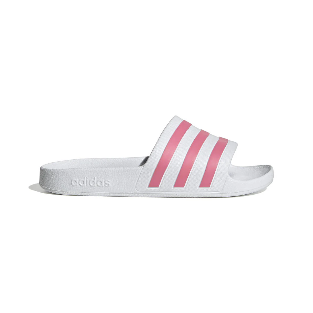 Adilette Aqua Slides, White