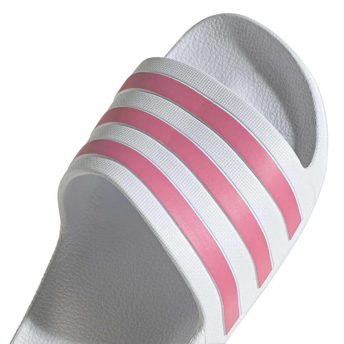 Adilette Aqua Slides, White - Image 3