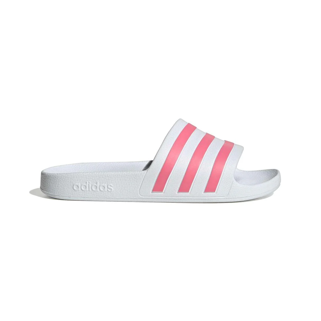 Adilette Aqua Slides, White
