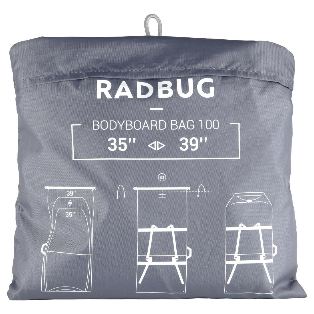 Adjustable bodyboard compact carrying case 100 - Image 2
