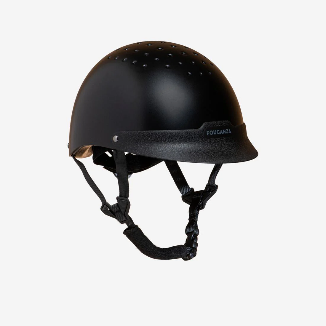 Adult and Kids' Horse Riding Helmet 100 - Black