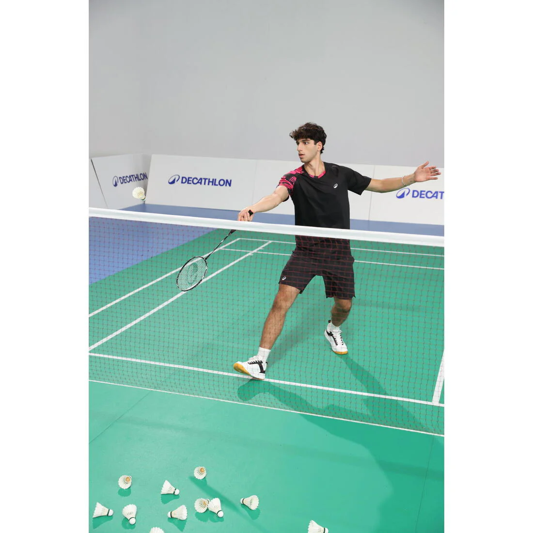 ADULT BADMINTON RACKET BR SENSATION 500 BLACK - Image 7