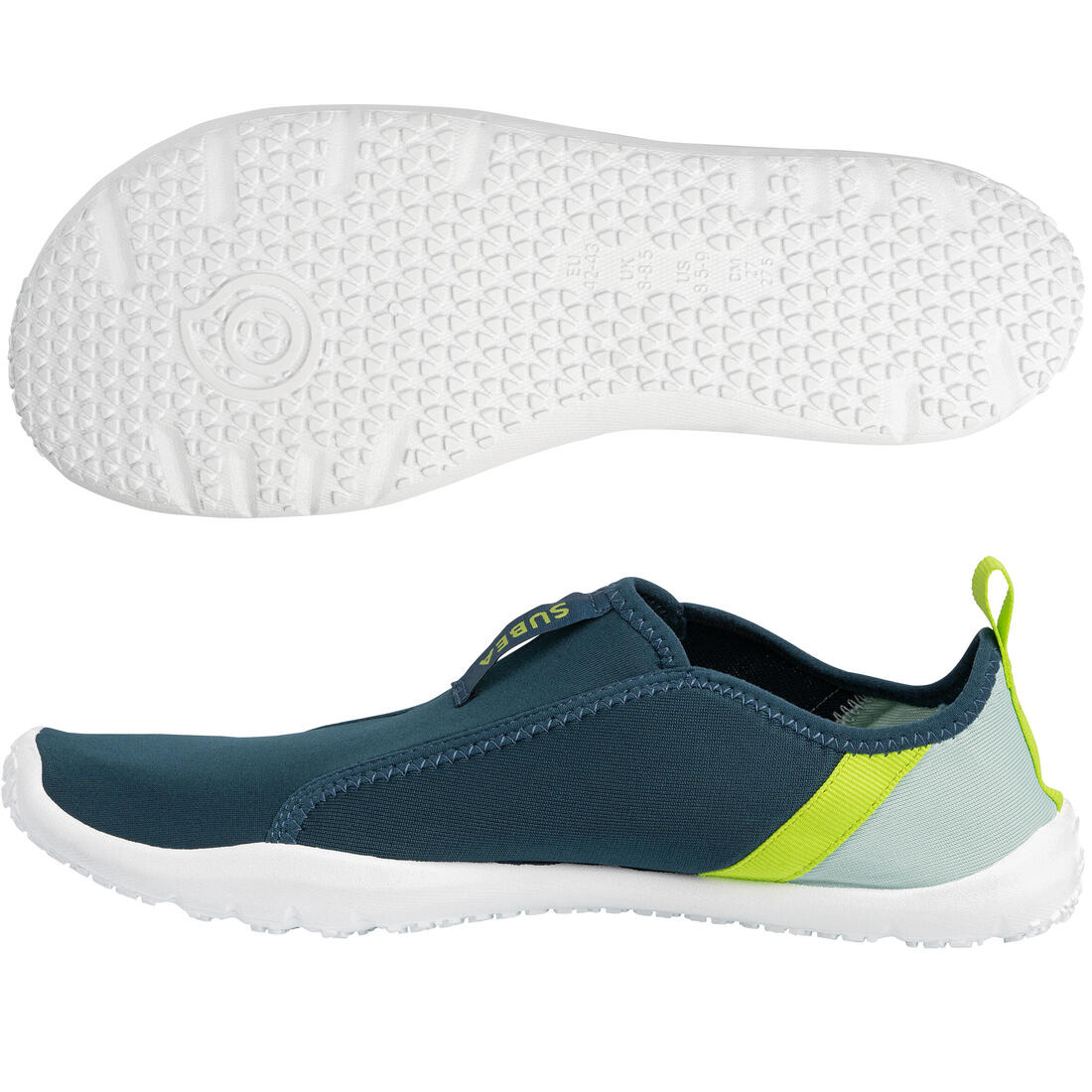 Adult Elasticated Water Shoes, Aquashoes 120 Lagoon - Image 47