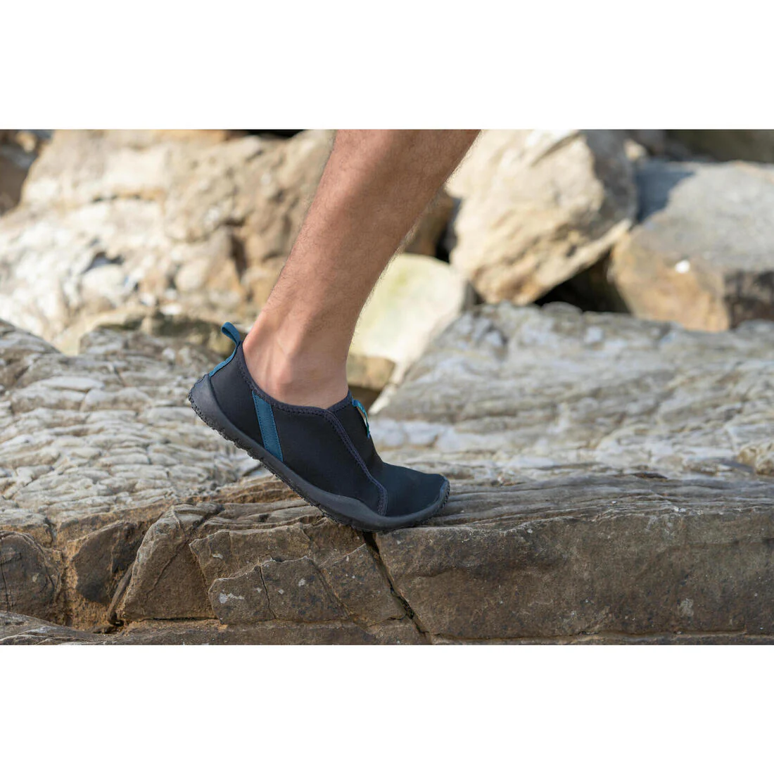 Adult Elasticated Water Shoes, Aquashoes 120 Lagoon - Image 49