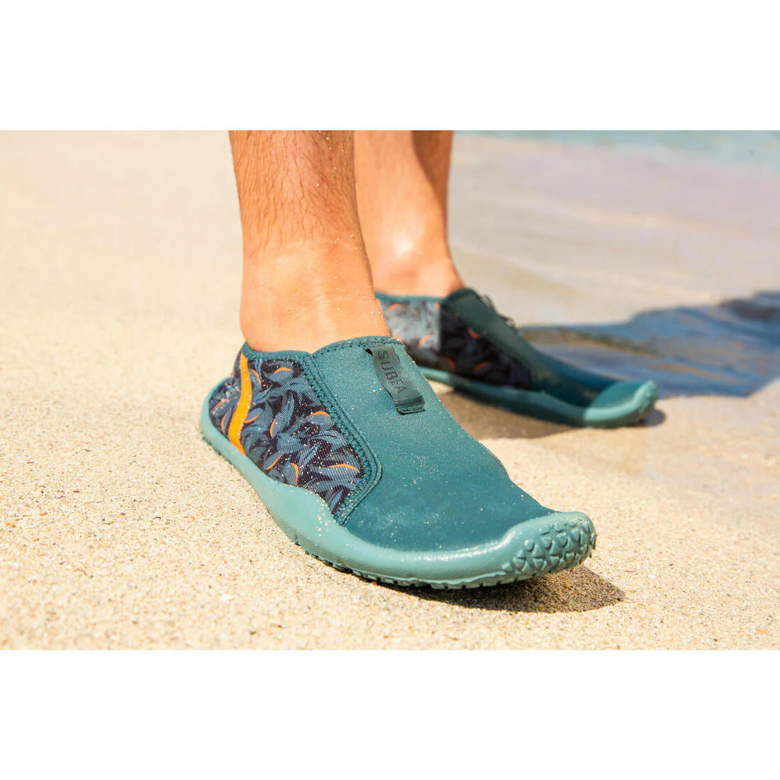 Adult Elasticated Water Shoes, Aquashoes 120 Lagoon - Image 50