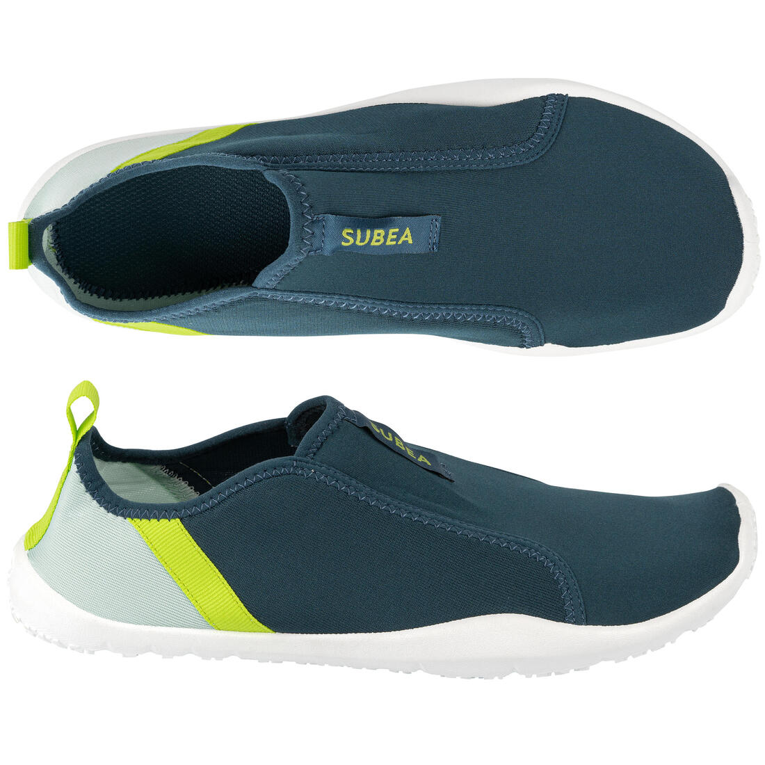 Adult Elasticated Water Shoes, Aquashoes 120 Lagoon - Image 6