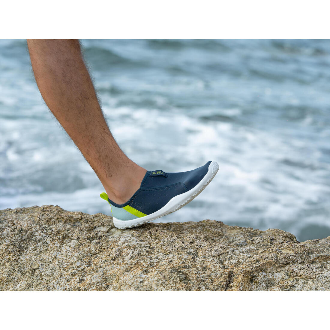 Adult Elasticated Water Shoes, Aquashoes 120 Lagoon - Image 64