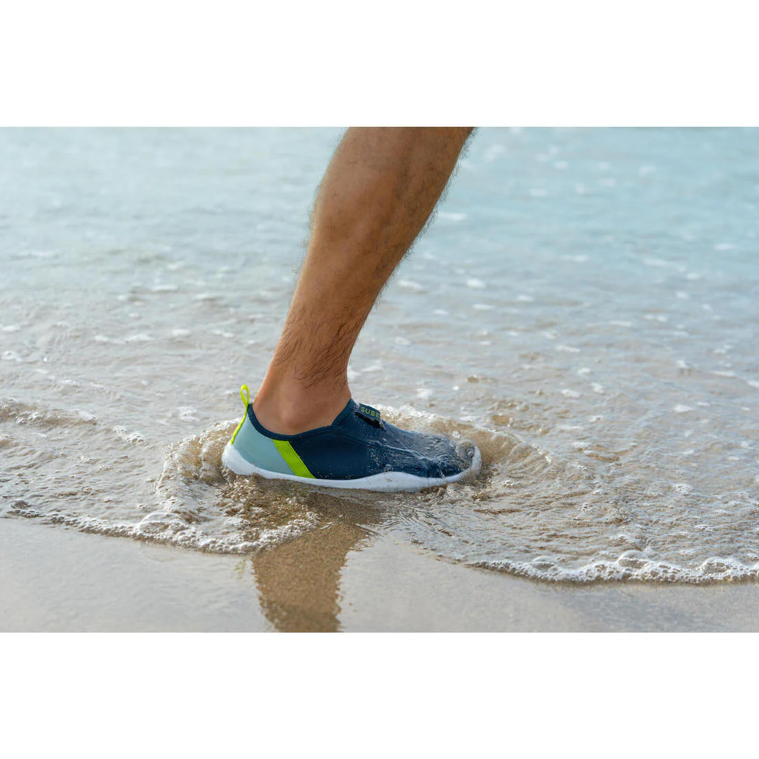 Adult Elasticated Water Shoes, Aquashoes 120 Lagoon - Image 67