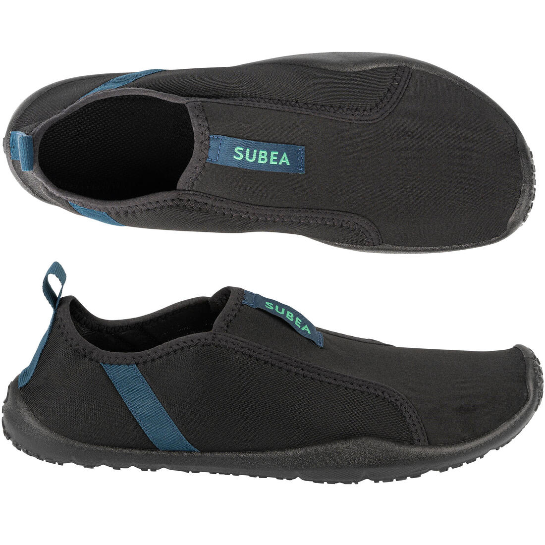 Adult Elasticated Water Shoes, Aquashoes 120 Lagoon - Image 9