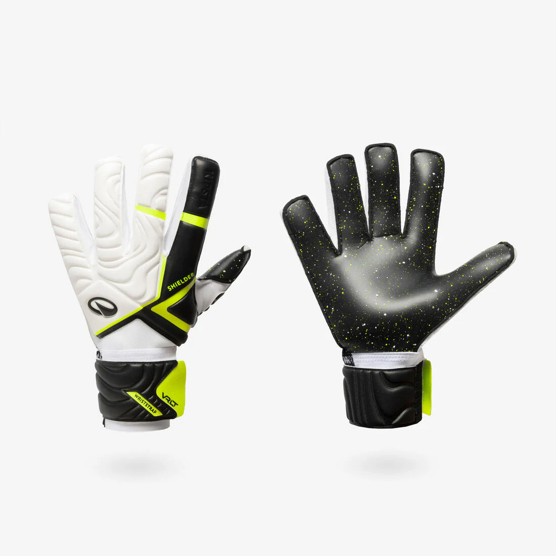 Adult Football Goalkeeper Gloves with Finger Protection VRLT 500