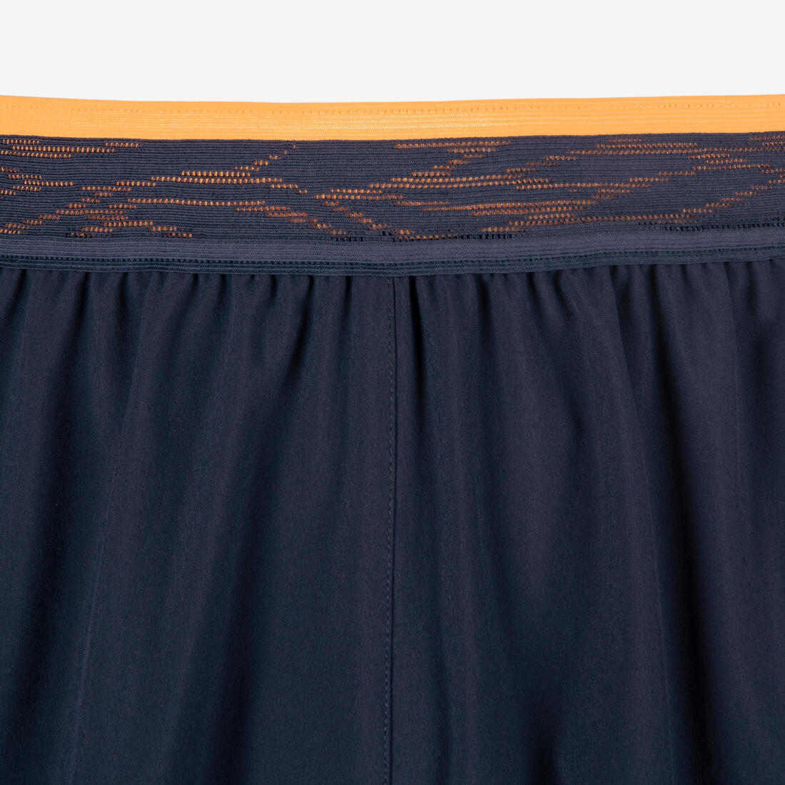 Adult Football Shorts CLR - Navy/Orange - Image 7