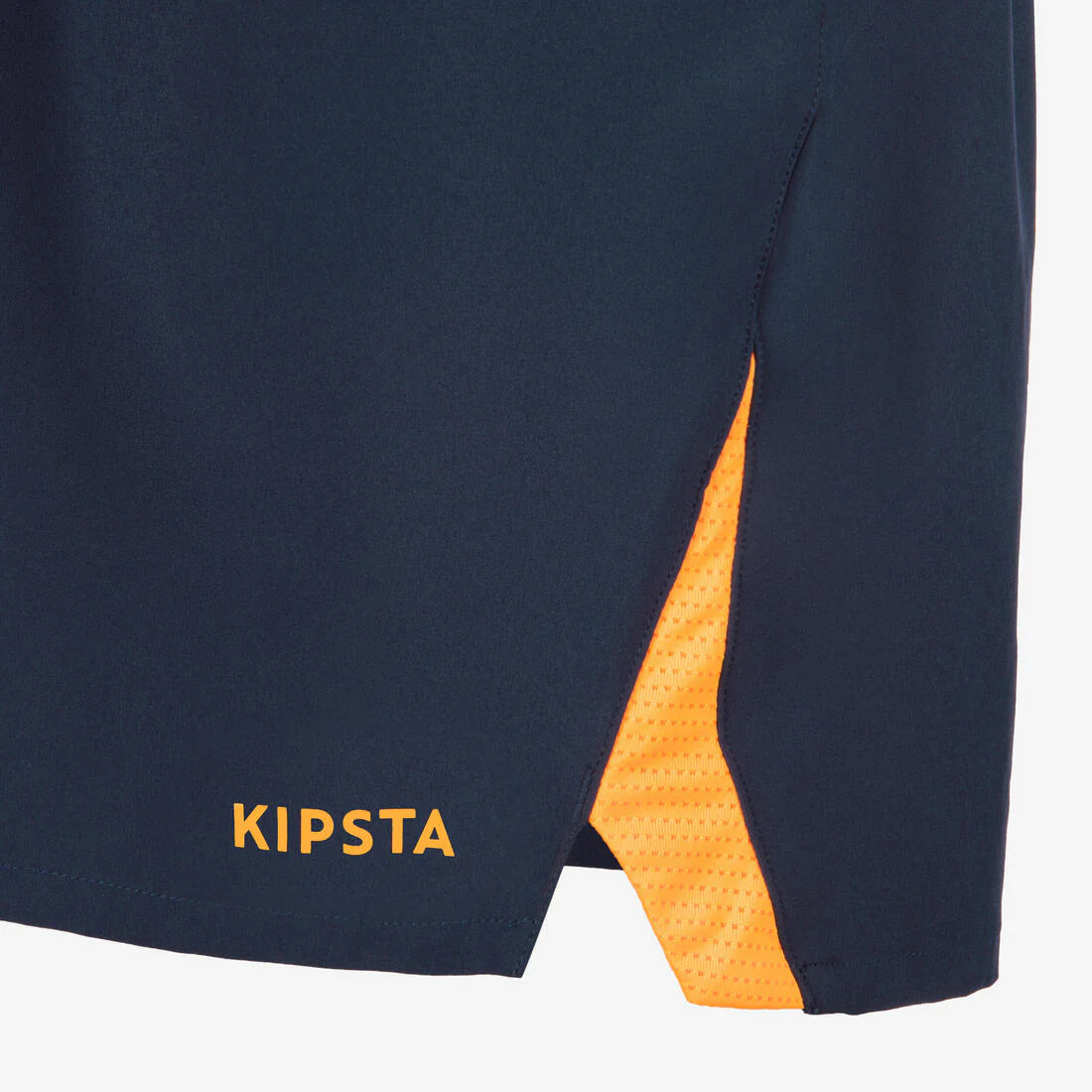 Adult Football Shorts CLR - Navy/Orange - Image 9
