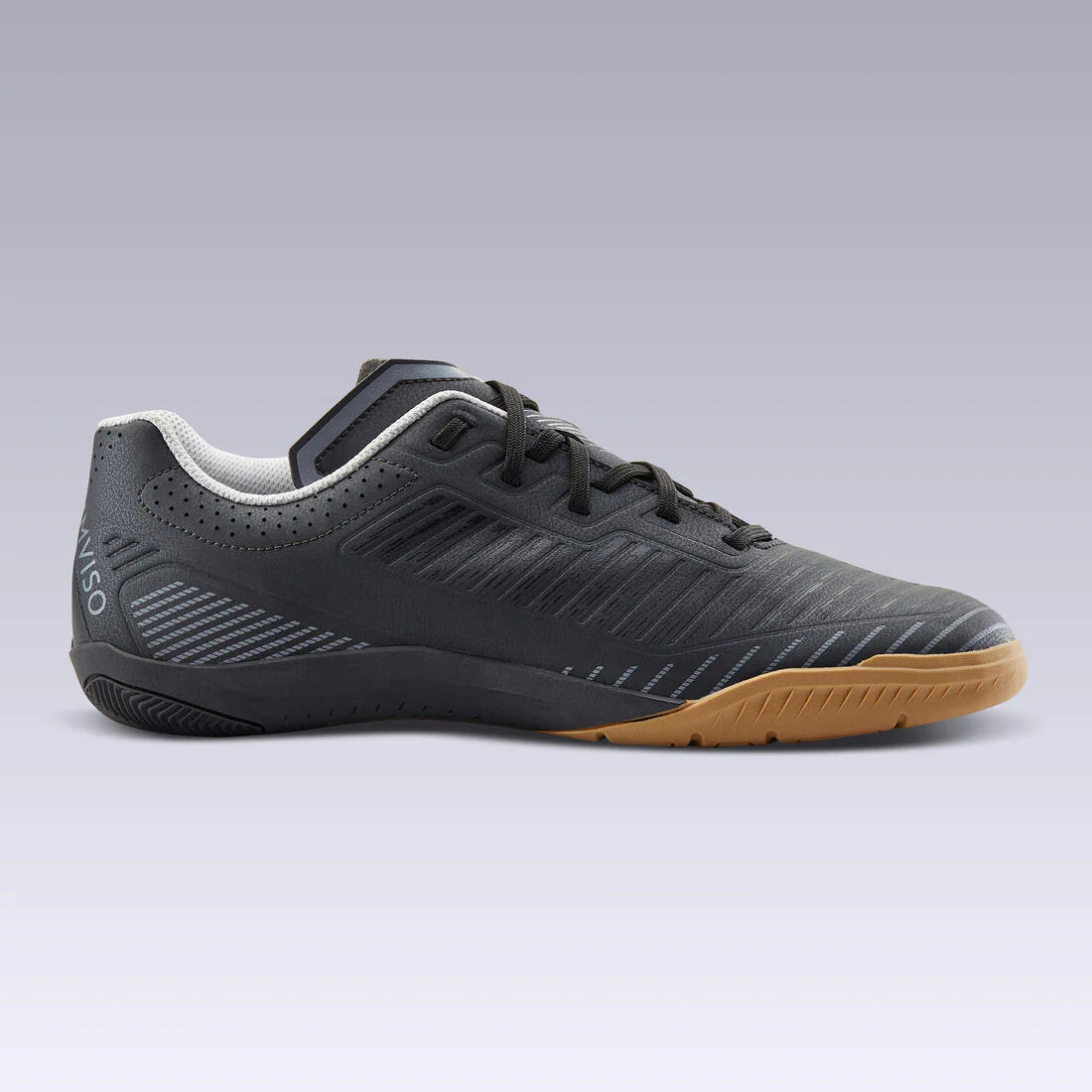 Adult Futsal Shoes Ginka 500 - Black - Image 2