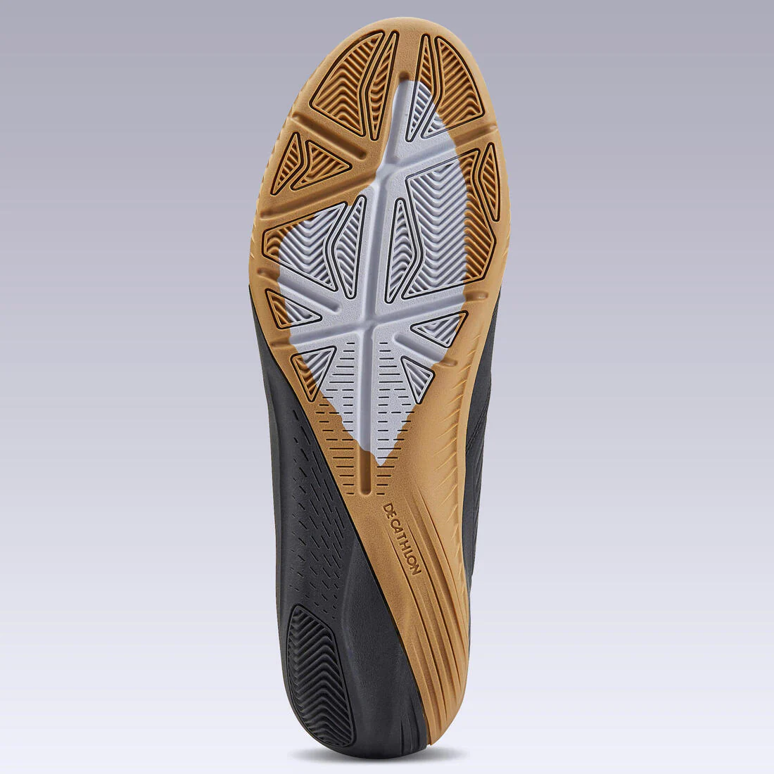 Adult Futsal Shoes Ginka 500 - Black - Image 4