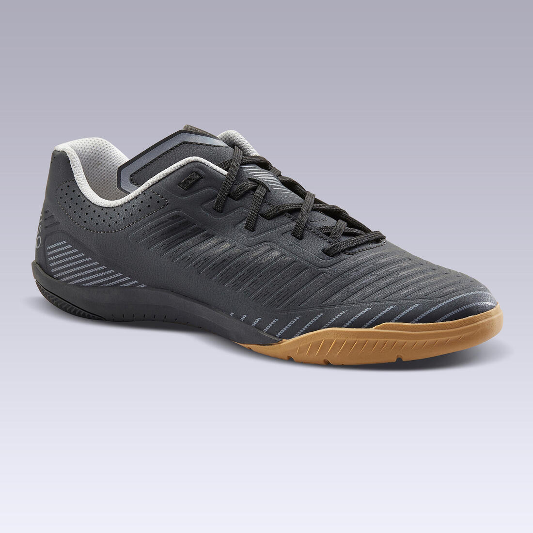 Adult Futsal Shoes Ginka 500 - Black - Image 8