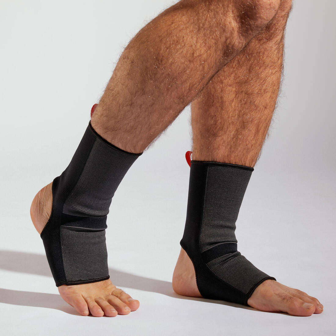 Adult Muay Thai Ankle Support - Black/Red - Image 2