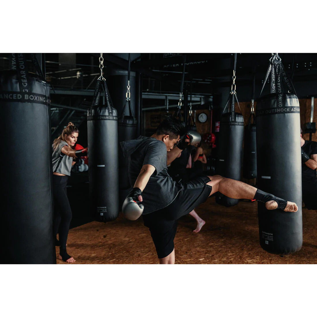 Adult Muay Thai Ankle Support - Black/Red - Image 6