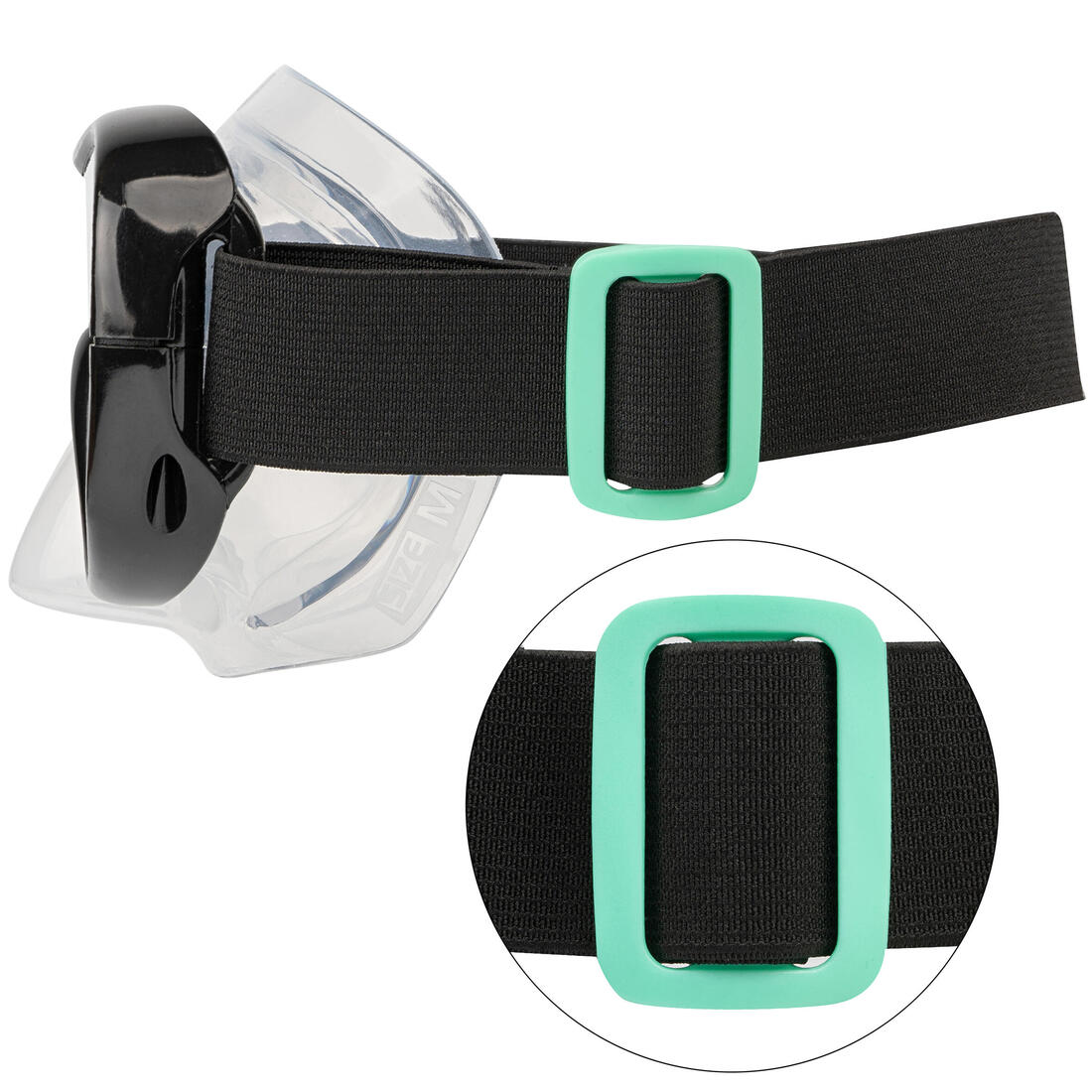 Adult's snorkelling kit, fins, mask, snorkel 100 - Image 5