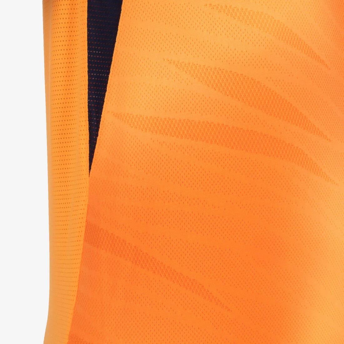 Adult Short-Sleeved Football Shirt CLR - Orange/Navy - Image 9