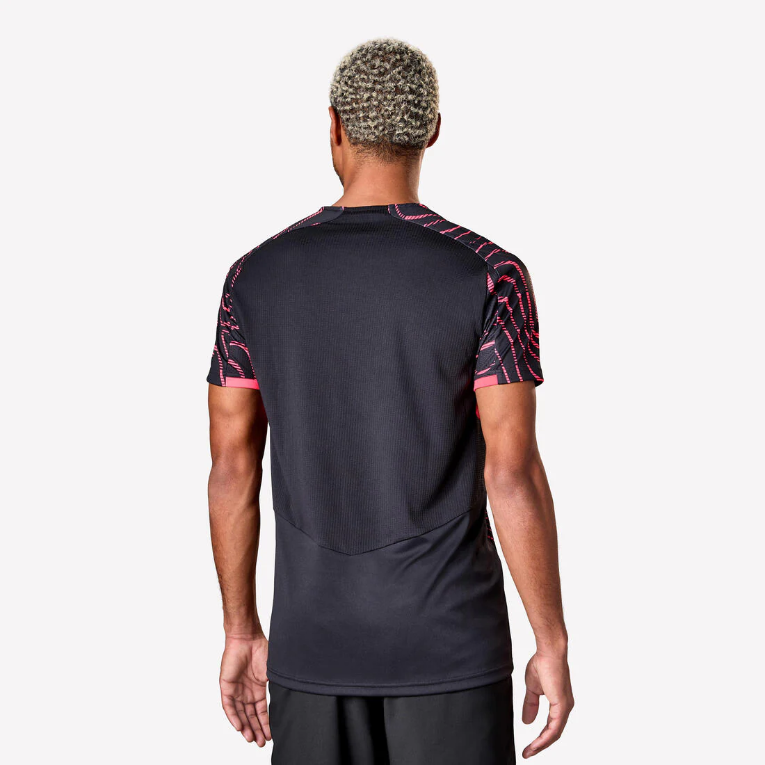 Adult Short-Sleeved Football Shirt Viralto Topo - Neon Pink & - Image 11
