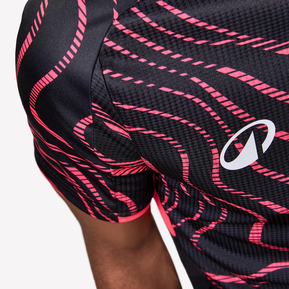 Adult Short-Sleeved Football Shirt Viralto Topo - Neon Pink & - Image 13