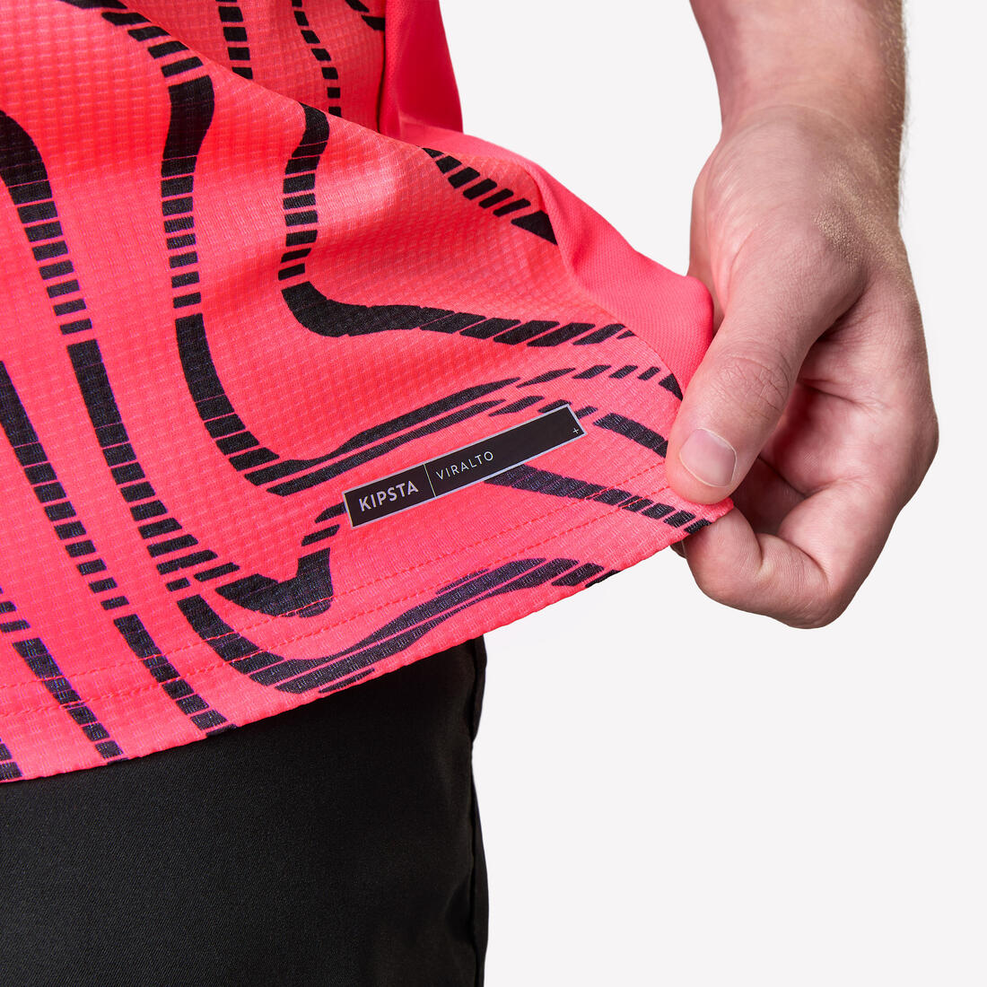 Adult Short-Sleeved Football Shirt Viralto Topo - Neon Pink & - Image 17