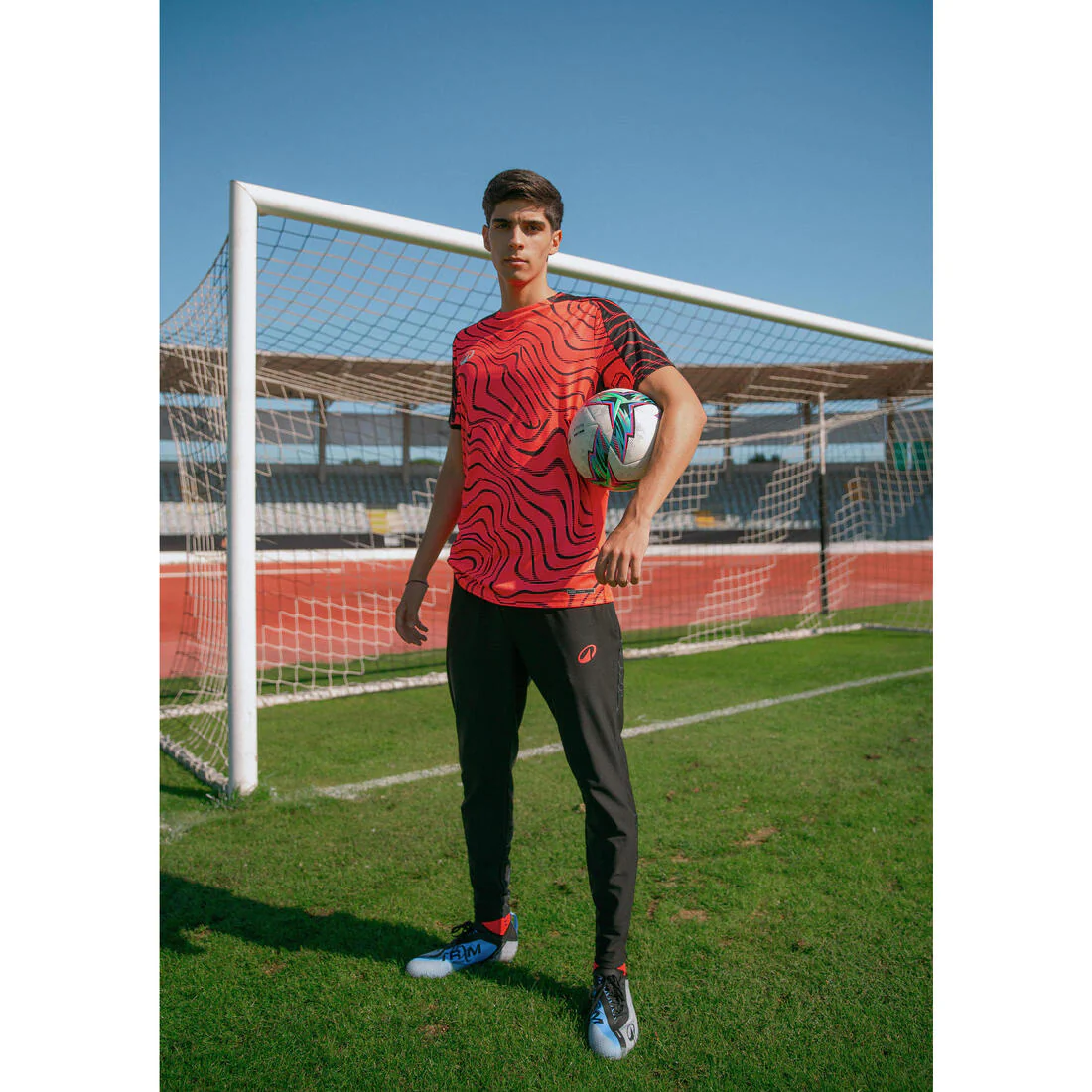 Adult Short-Sleeved Football Shirt Viralto Topo - Neon Pink & - Image 20