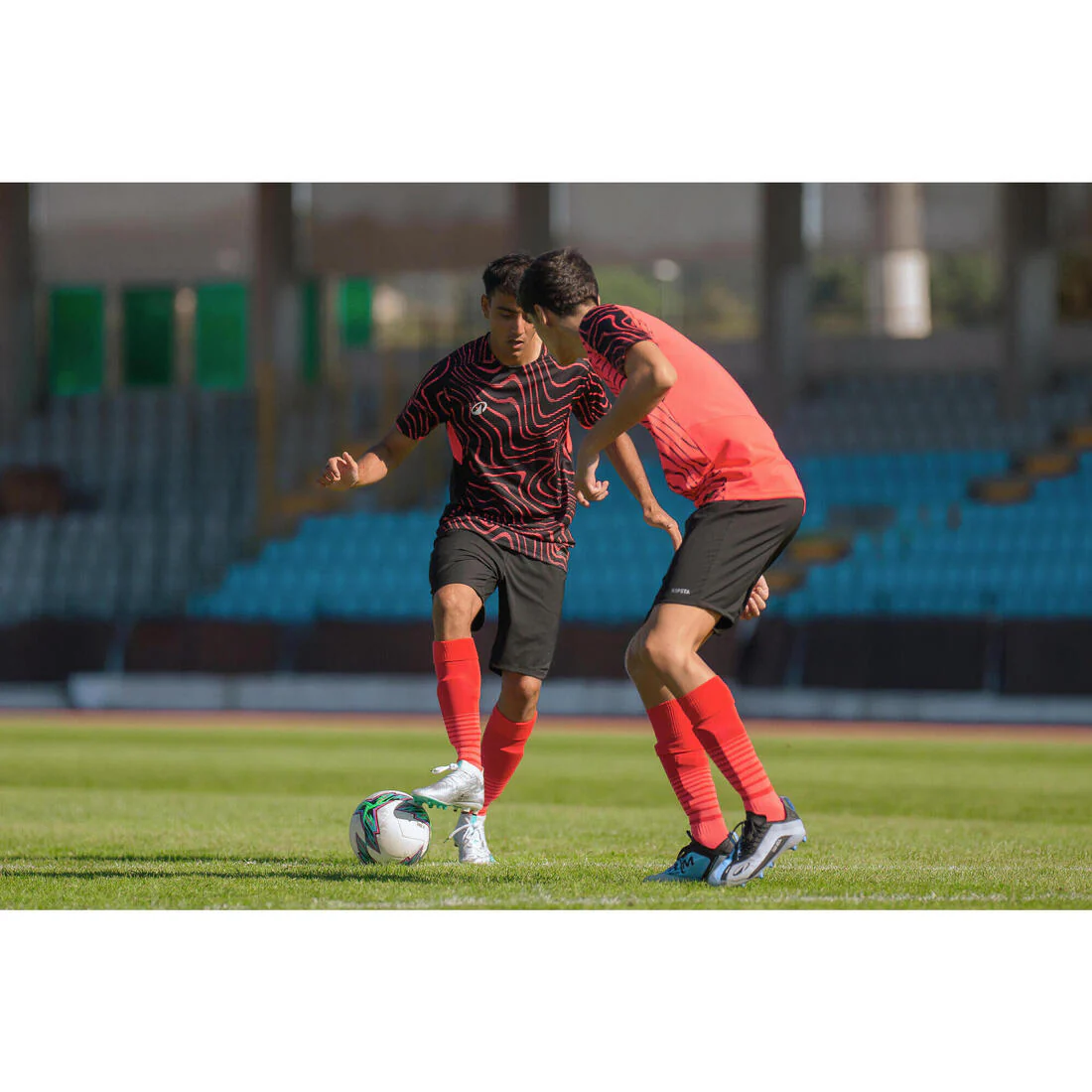 Adult Short-Sleeved Football Shirt Viralto Topo - Neon Pink & - Image 30