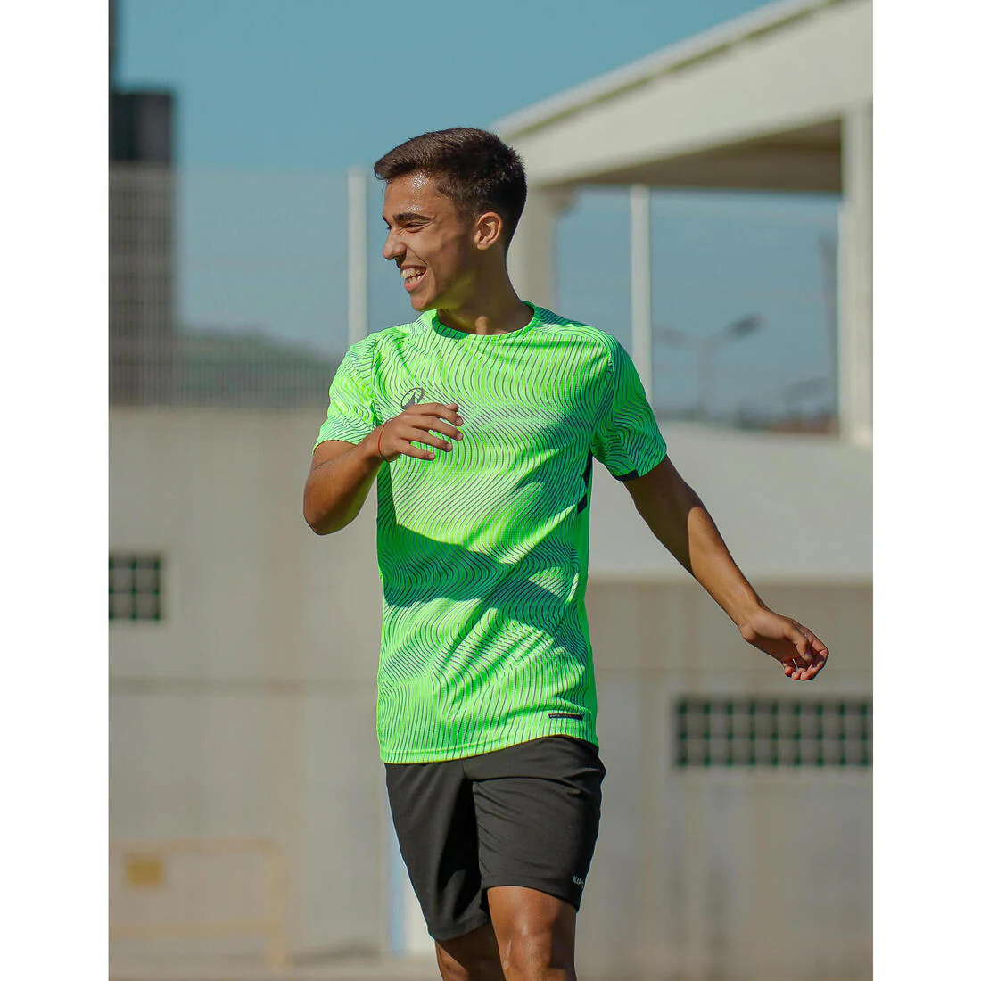Adult Short-Sleeved Football Shirt Viralto Topo - Neon Pink & - Image 31
