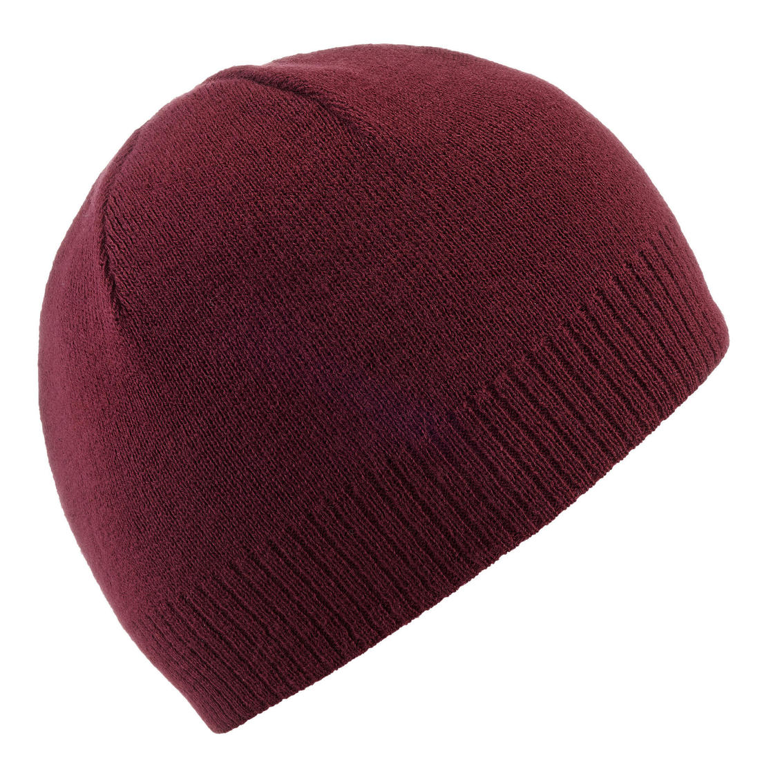ADULT SKI HAT - SIMPLE - BURGUNDY - Image 12