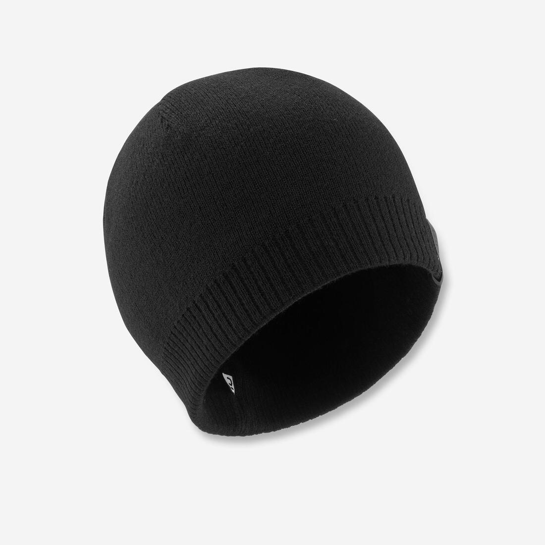 ADULT SKI HAT - SIMPLE - BURGUNDY - Image 4