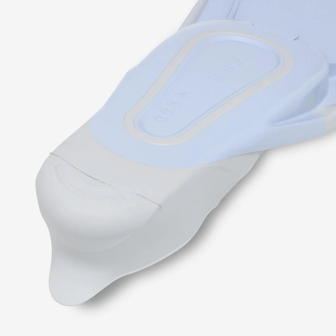 Adult snorkelling fins mask snorkel SET 100 Grey, FMS set 100 AD - Image 11