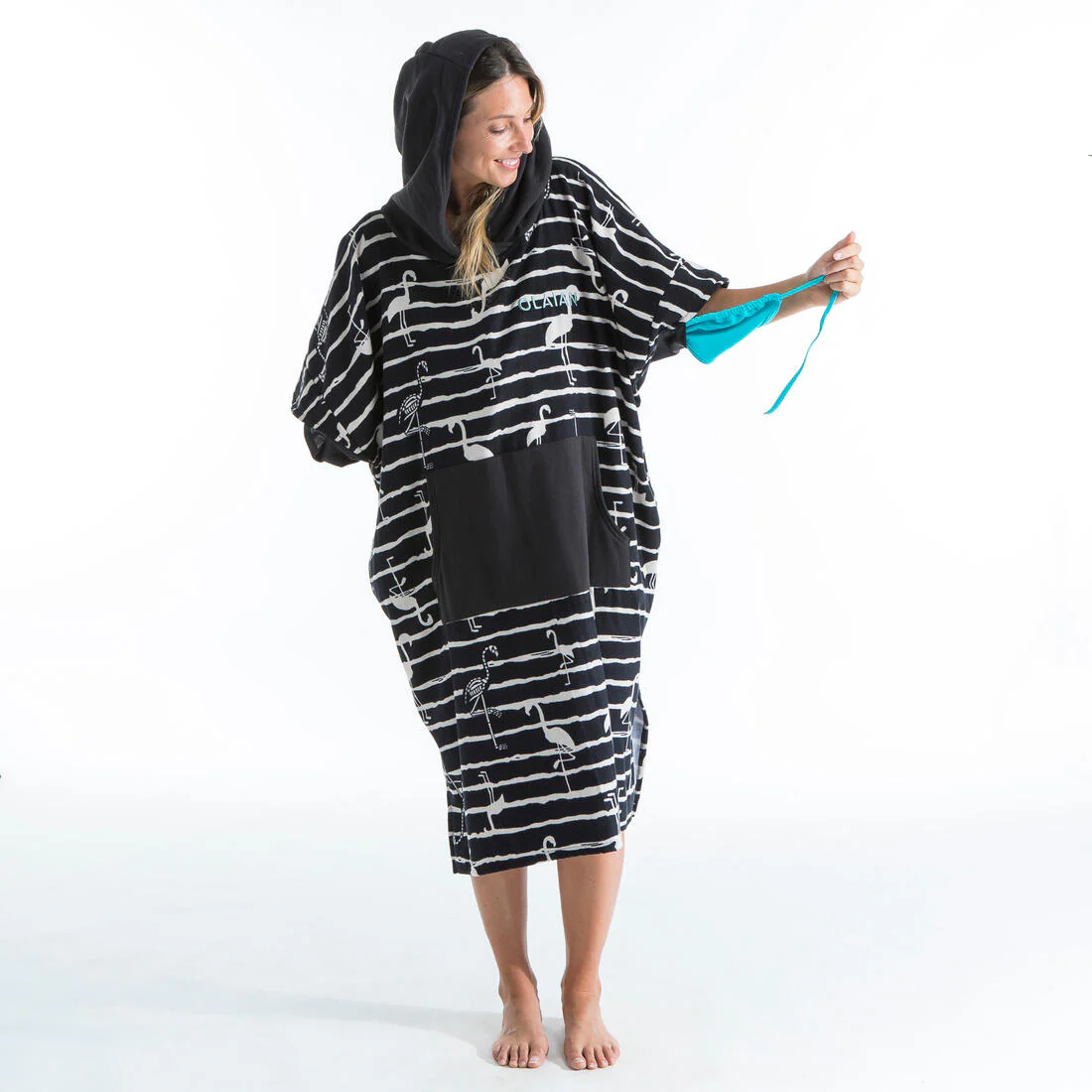 ADULT SURF PONCHO 500 Print - Cala - Image 11