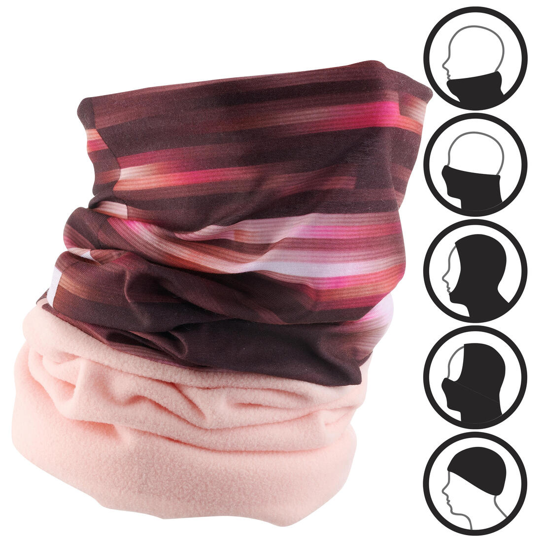 Adults' Skiing Neck Warmer HUG 500 - Image 11