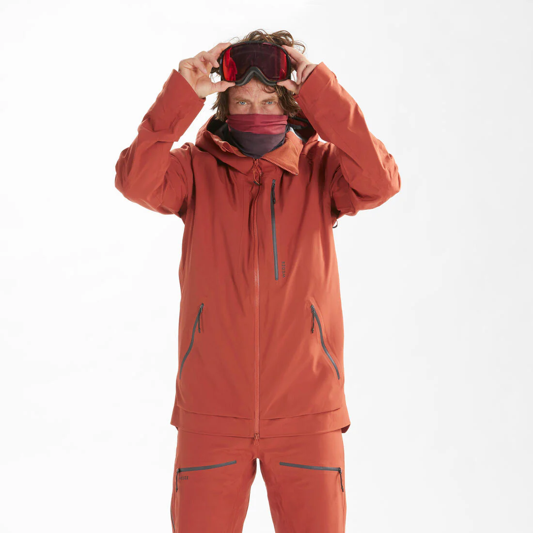 Adults' Skiing Neck Warmer HUG 500 - Image 4