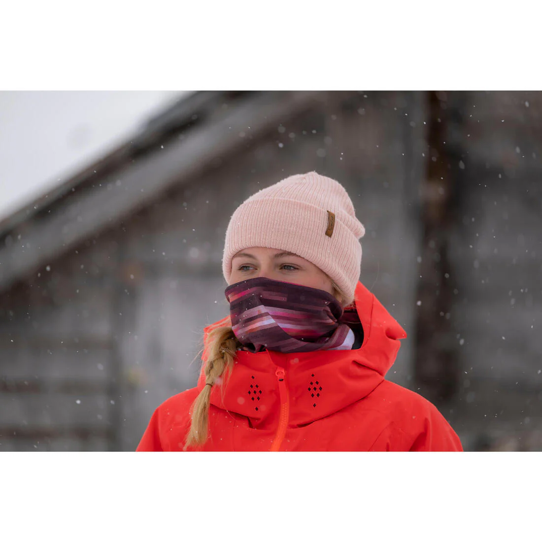 Adults' Skiing Neck Warmer HUG 500 - Image 7