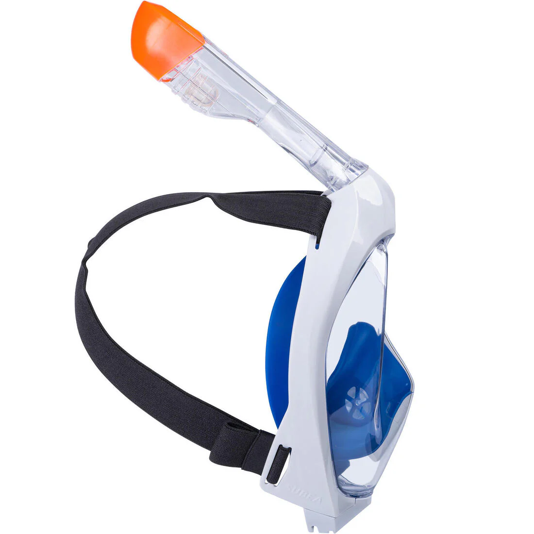 Adults' snorkelling kit Easybreath 500 mask fins - blue - Image 5