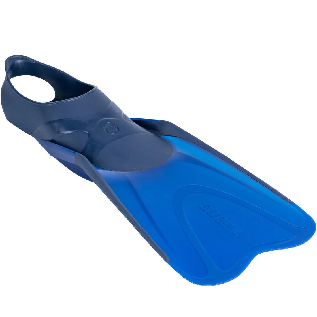 Adults' snorkelling kit Easybreath 500 mask fins - blue - Image 9