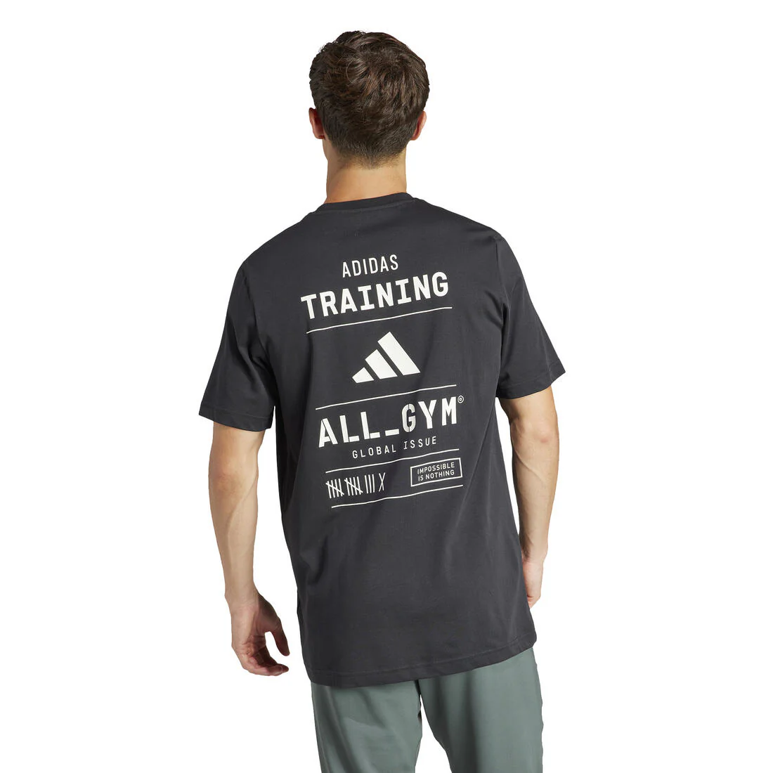 Aeroready All-Gym Graphic T-Shirt, Black - Image 2