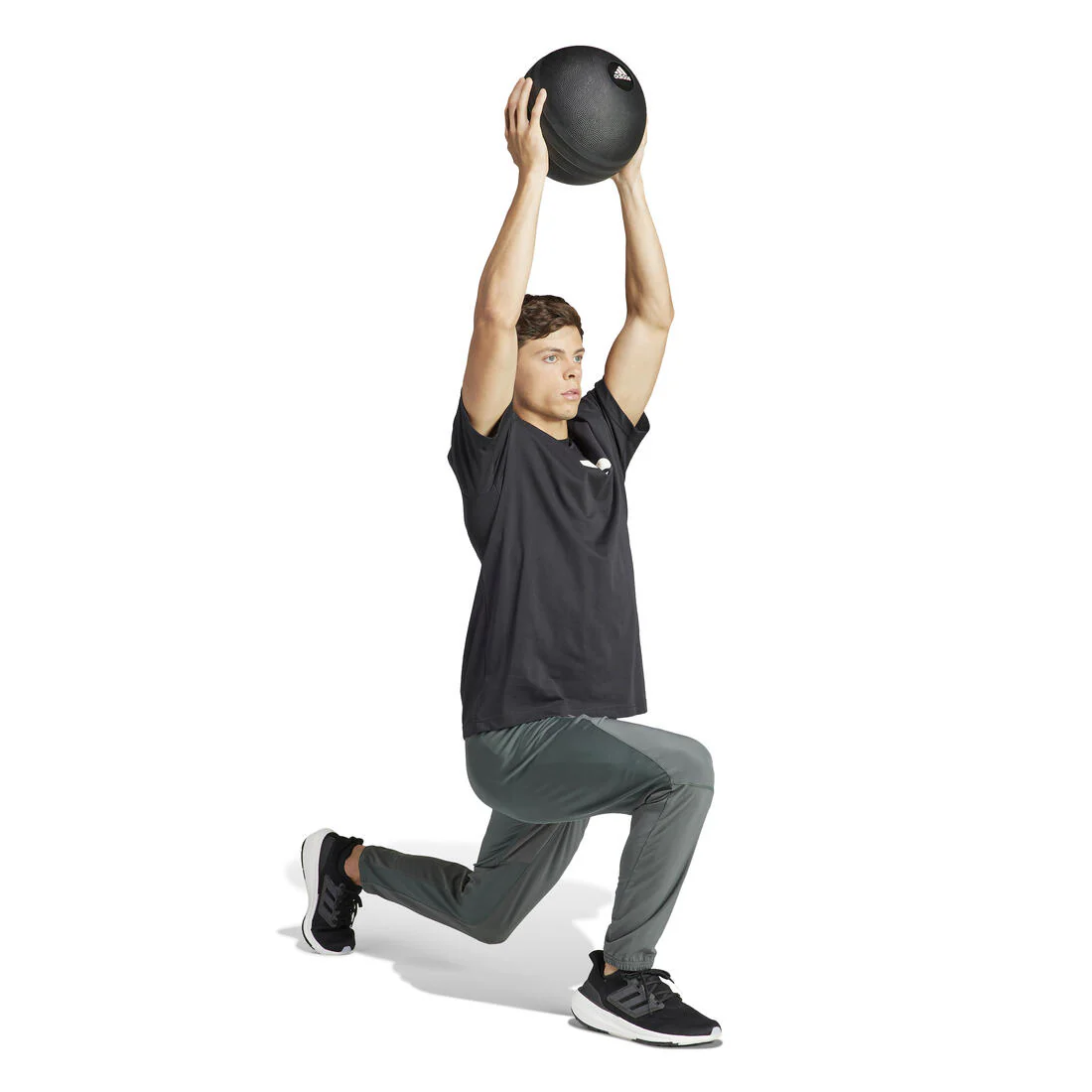 Aeroready All-Gym Graphic T-Shirt, Black - Image 3