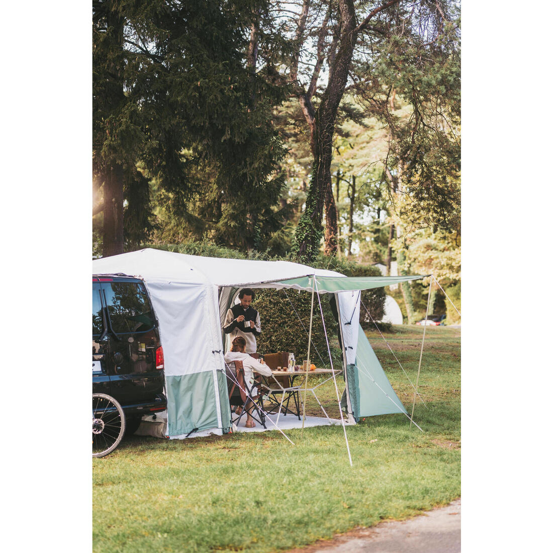 Aluminium Camping Tent Poles and Tarp x 2, 200 cm - Image 6