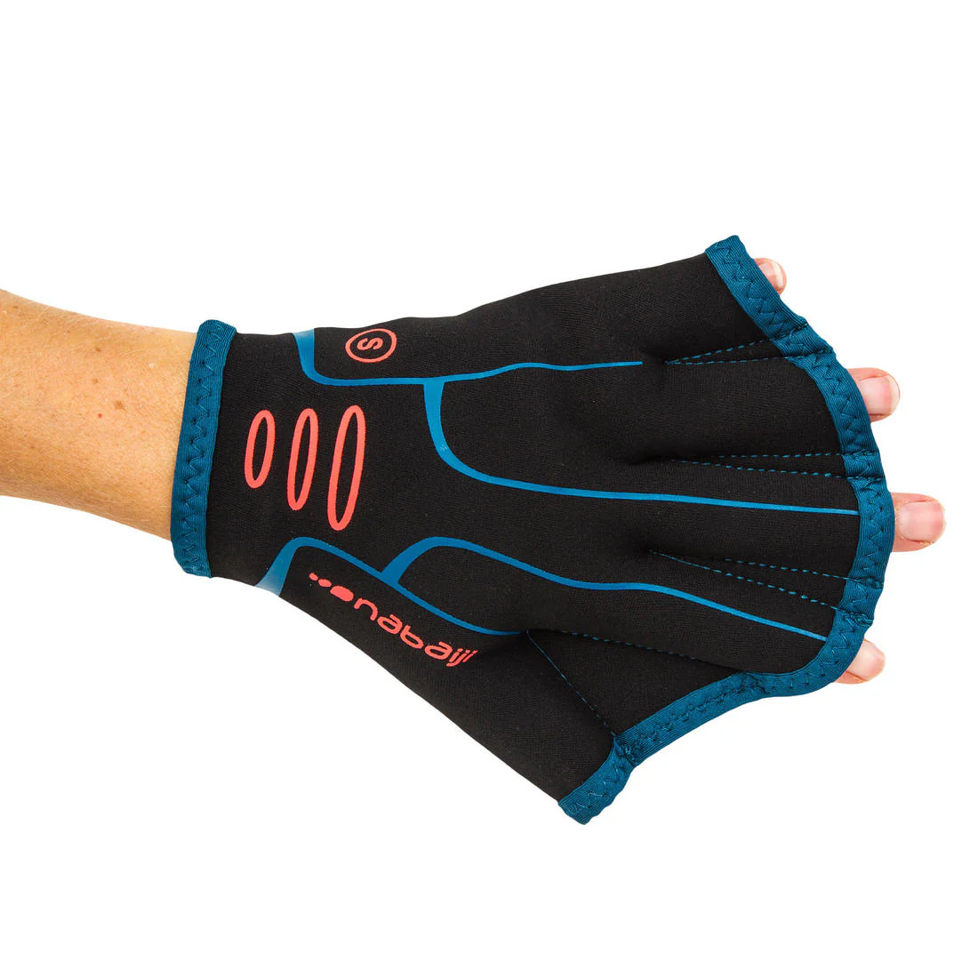 Aquafit Neoprene Webbed Gloves Black - Image 3