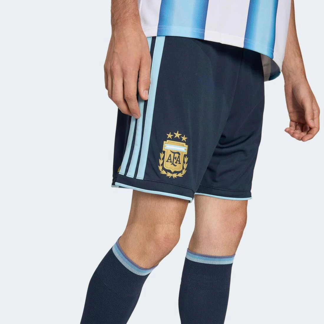 Argentina 26 Home Shorts, Blue - Image 2